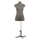 Профессиональный портновский манекен CHAYKA, размер 42, серый c гибким манекеном CHAYKA FlexForm 44 размера