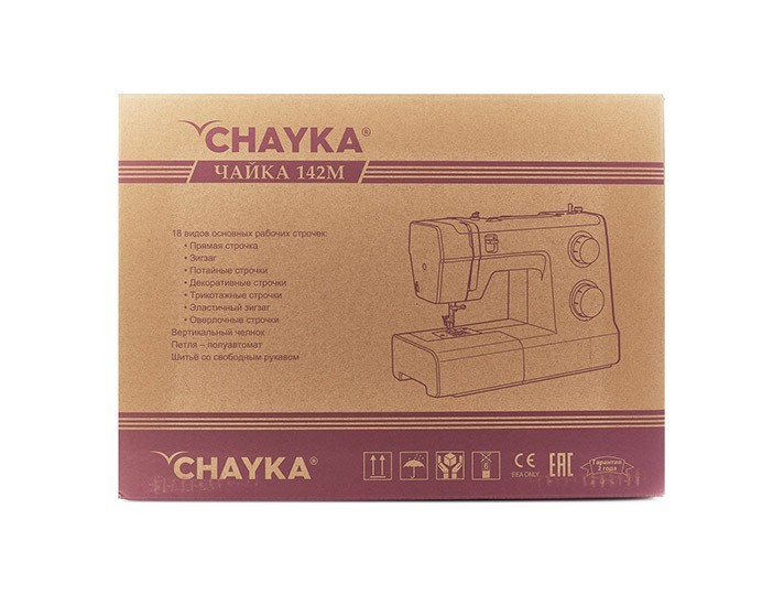 Электромеханическая швейная машина CHAYKA 142M