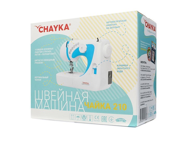 Электромеханическая швейная машина CHAYKA 210