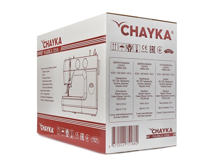 Электромеханическая швейная машина CHAYKA 325A