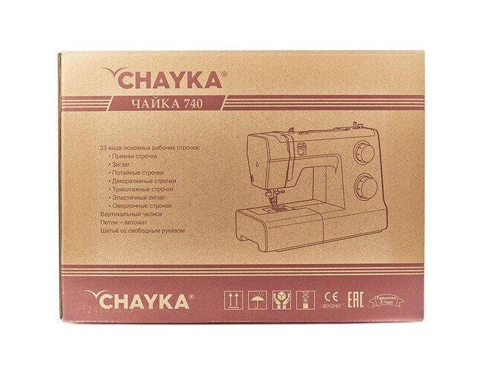 Электромеханическая швейная машина CHAYKA 740