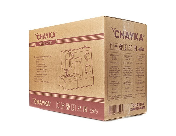 Электромеханическая швейная машина CHAYKA 740