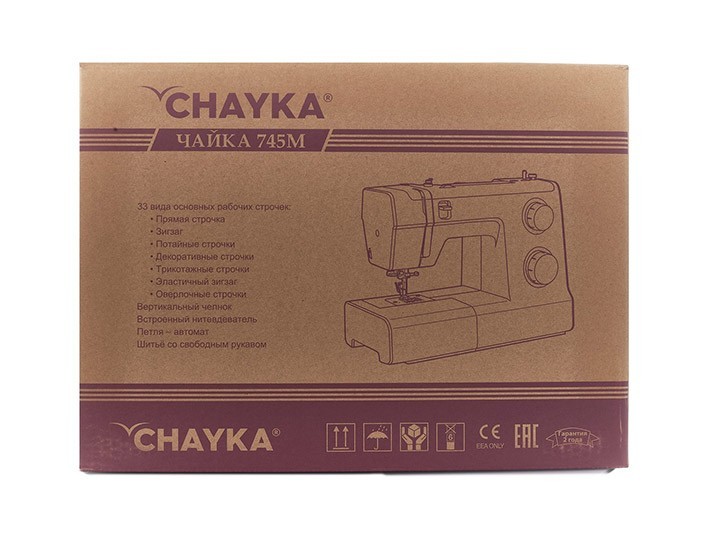 Электромеханическая швейная машина CHAYKA 745М