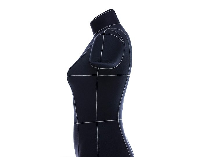 Профессиональный портновский манекен CHAYKA ANNA, размер 44-46, синий